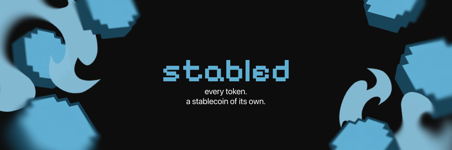 Stabled. Every token. A stablecoin of its own.